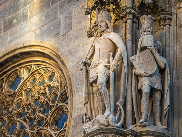 Statue of Rudolf der Stifter (the Founder)